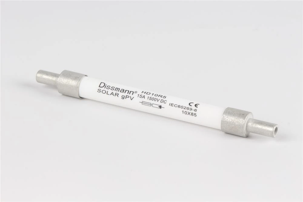 Solar PV Fuse, HD10R5-15A-1500VDC-3